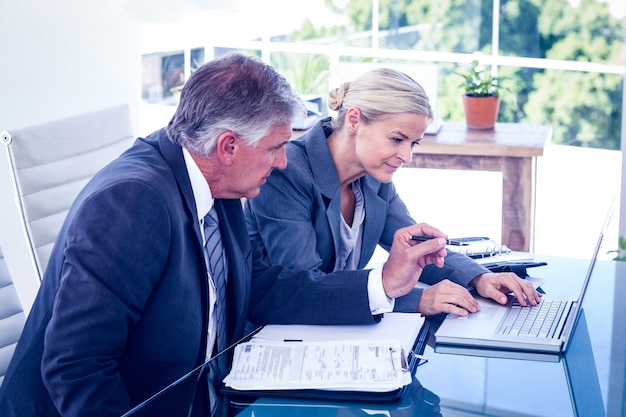 Restaurant financial workspace with accounts and reports